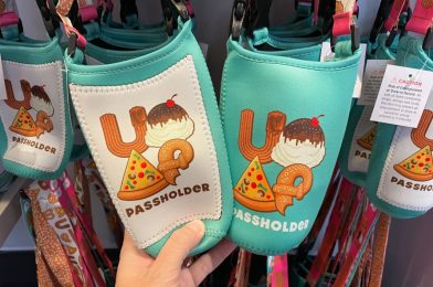 New Snack-Themed UOAP Bottle Carrier, Bottle, Lanyard Pouch, and Lanyard Available Now at Universal Islands of Adventure