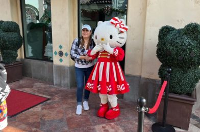 PHOTOS: Hello Kitty, Shrek, Donkey, and Cindy Lou Who Holiday Meet and Greets in Universal Studios Hollywood