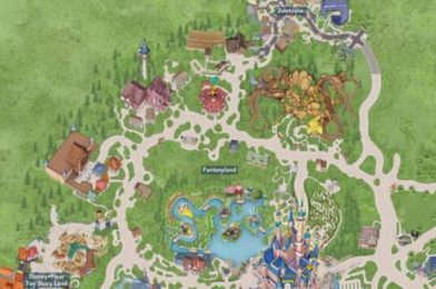 Zootopia Added to Shanghai Disney Resort Virtual Map on Official App