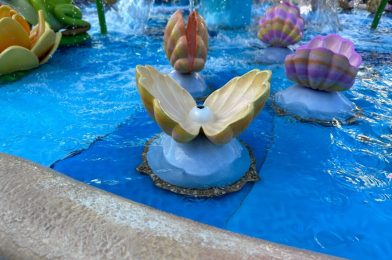 PHOTOS: CenTOONial Park Fountain Elements Already Broken at Disneyland Park, 3D Printed Pieces Revealed