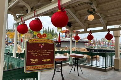 PHOTOS: Magic Key Lunar New Year Photo Op Featuring Mushu for Year of the Dragon