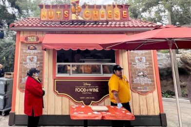 REVIEW: Nuts About Cheese Booth at the 2024 Disney California Adventure Food & Wine Festival