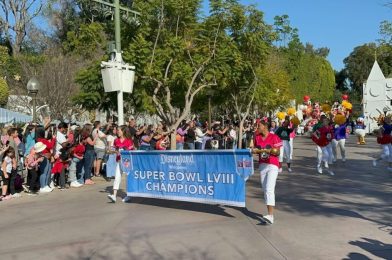 PHOTOS, VIDEO: Kansas City Chiefs MVP Patrick Mahomes Appears in Super Bowl LVIII Victory Parade at Disneyland
