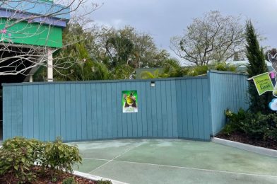 PHOTOS: New Shrek, Trolls, & Kung Fu Panda Posters Added to Construction Walls in DreamWorks Land