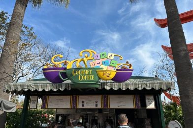PHOTOS: San Fransokyo Square Cappuccino Cart Gets New Sign With Japanese Characters at Disney California Adventure