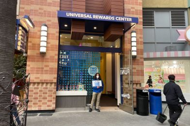 Universal Rewards Center & Booth Offering Perks for Visa Card Approval at Universal Studios Hollywood