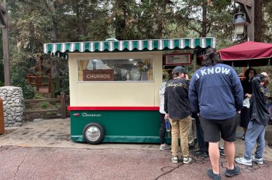 New Camper-Style Churro Cart Replaces Old Grizzly Peak Cart in Disney California Adventure