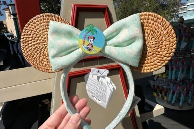 New Summer Minnie Mouse Ear Headband Debuts at Disneyland Resort
