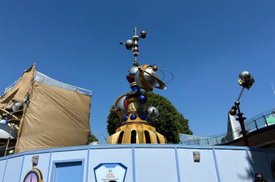 PHOTOS: Planet Decorations Return to Astro Orbitor at Disneyland, Reopening Delayed Again