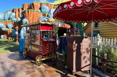 Chuuby from Mickey & Minnie’s Runaway Railway Popcorn Bucket Flies Into Disneyland