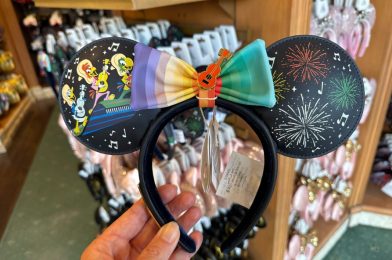 New Glow-in-the-Dark Loungefly Three Caballeros Ear Headband at Disneyland Resort