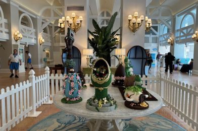 ‘Moana,’ Chip ‘n’ Dale, and Groot Easter Eggs at Disney’s Yacht & Beach Club Resorts