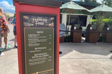 REVIEW: New Seared Scallop and Blueberry Buckle at 2024 EPCOT International Flower & Garden Festival