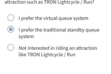 Walt Disney World Surveying Guests About Removing TRON Lightcycle Run Virtual Queue