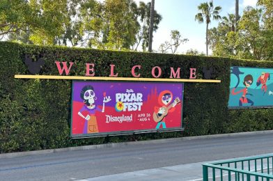 PHOTOS: More Pixar Fest Decorations Added to Disneyland Resort