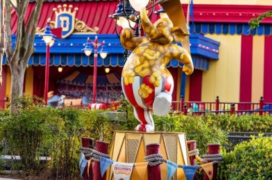PHOTOS: Smellephants on Parade Statues Arriving at Magic Kingdom