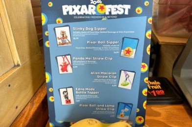 Pixar Ball and Lamp Straw Clip Returns to Disneyland Resort for Pixar Fest 2024