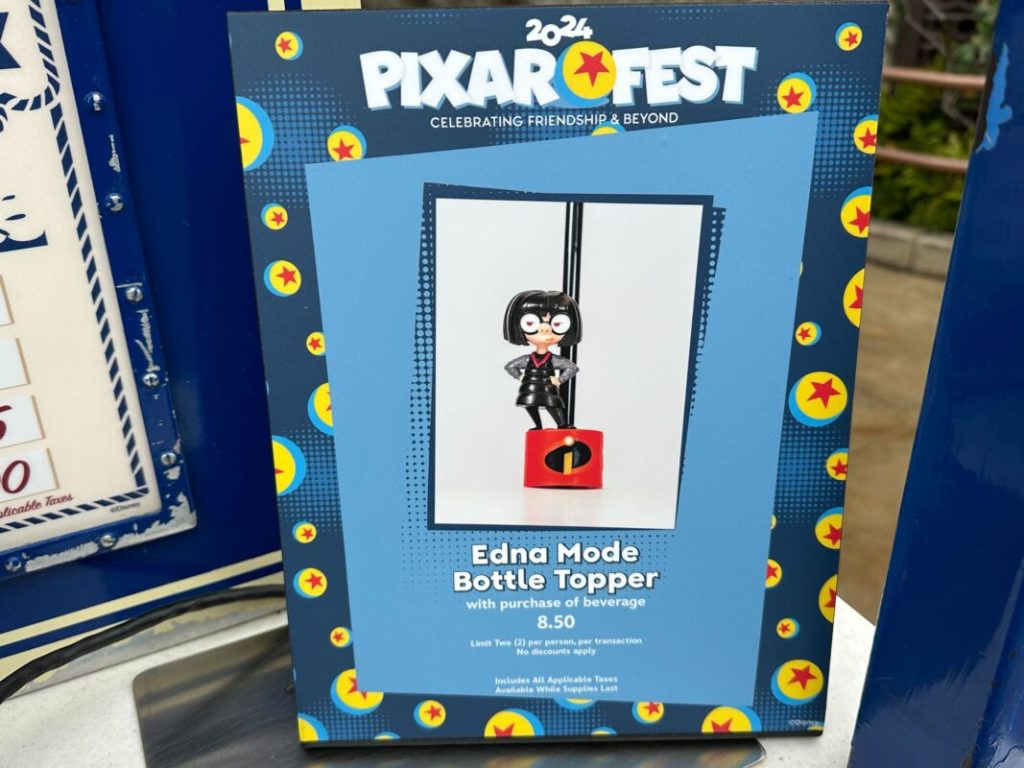 Edna Mode Bottle Topper Now Available for Pixar Fest 2024 at Disneyland ...