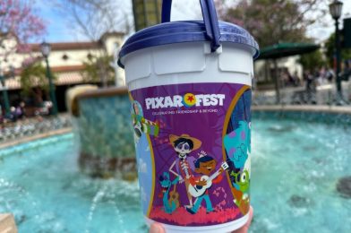 New Pixar Fest 2024 Popcorn Bucket at Disneyland Resort