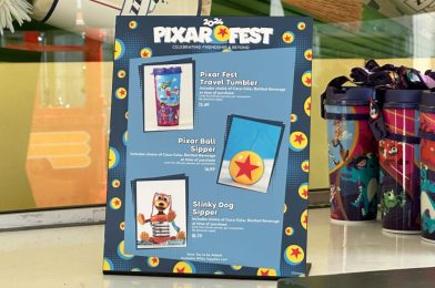 New Pixar Fest Travel Tumbler Features ‘Turning Red,’ ‘Coco,’ ‘Toy Story,’ and ‘Monsters Inc.’