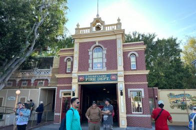 Disneyland Firehouse Reopens After Months Behind Construction Walls & Scrim