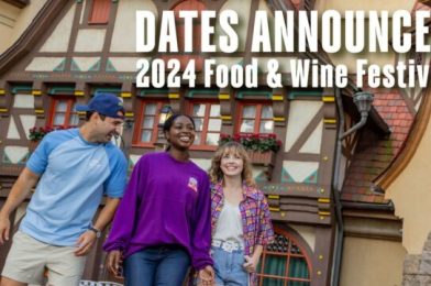 EPCOT Food & Wine Festival 2024 Dates
