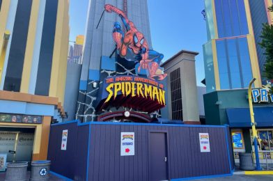 Amazing Adventures of Spider-Man Entrance Closed Again at Universal Islands of Adventure