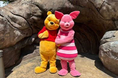 Winnie the Pooh and Piglet Appear for Earth Day Meet and Greet at Disney’s Animal Kingdom
