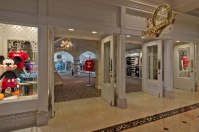 M. Mouse Mercantile Gift Shop at Disney’s Grand Floridian Resort Closing for Refurbishment