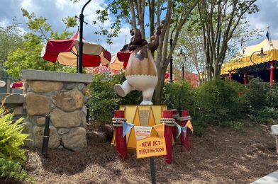 Churro-Themed Elephant Statue Installed for ‘Smellephants on Parade’ at Magic Kingdom