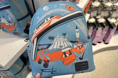 Tomorrowland Loungefly Mini Backpack Lands at Magic Kingdom