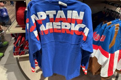 New Captain America Spirit Jersey at Disneyland Resort