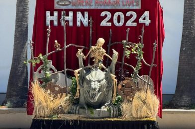 HHN 2024 Display Goes Up at Universal Studios Hollywood
