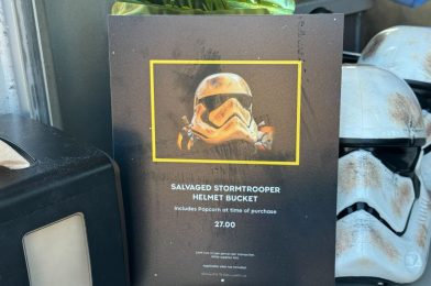 New Salvaged Stormtrooper Helmet Bucket Available at Disney’s Hollywood Studios for Star Wars Day