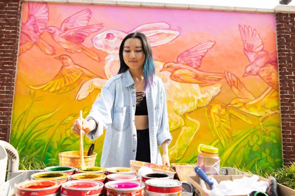 Disney Springs Art Walk Features New Mural by Emily Ding for AAPI ...