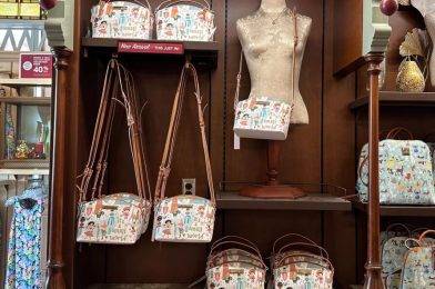 New ‘it’s a small world’ Dooney & Bourke Crossbody Bag at Walt Disney World