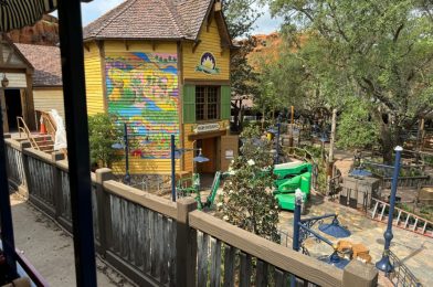 New ’50 Foot Plunge Ahead’ Signs Added to Tiana’s Bayou Adventure Queue in Magic Kingdom